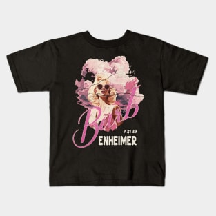 barb enheimer barbie oppenheimer 2023 Kids T-Shirt